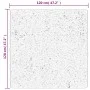 PAMPLONA moderner Langflorteppich Schwarz und Creme 120x120cm von , Teppiche - Ref: Foro24-375409, Preis: 45,71 €, Rabatt: %