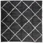 PAMPLONA modern long pile rug black and cream 240x240cm by , Rugs - Ref: Foro24-375416, Price: 96,64 €, Discount: %