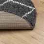 Moderner Hochflorteppich PAMPLONA Schwarz und Creme Ø 120 cm von , Teppiche - Ref: Foro24-375421, Preis: 32,10 €, Rabatt: %