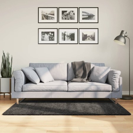 Moderner Langhaar-Shaggy-Teppich PAMPLONA Anthrazit 80x150 cm von , Teppiche - Ref: Foro24-375185, Preis: 29,11 €, Rabatt: %