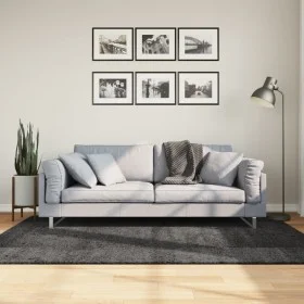 Moderner Langhaar-Shaggy-Teppich PAMPLONA Anthrazit 140x200cm von , Teppiche - Ref: Foro24-375191, Preis: 60,20 €, Rabatt: %