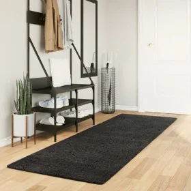 Moderner Langhaar-Shaggy-Teppich PAMPLONA Anthrazit 80x250 cm von , Teppiche - Ref: Foro24-375187, Preis: 36,78 €, Rabatt: %
