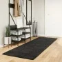 Alfombra peluda pelo largo moderna PAMPLONA antracita 80x250 cm de , Alfombras - Ref: Foro24-375187, Precio: 36,74 €, Descuen...