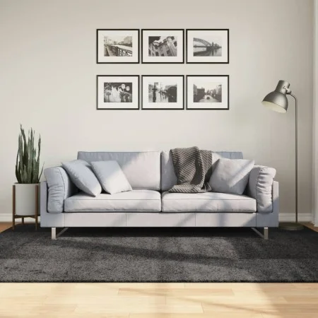 Moderner Langhaar-Shaggy-Teppich PAMPLONA Anthrazit 160x230cm von , Teppiche - Ref: Foro24-375193, Preis: 65,12 €, Rabatt: %