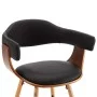 Dining chairs 2 units synthetic leather and curved black wood by vidaXL, dining chairs - Ref: Foro24-283137, Price: 216,36 €,...
