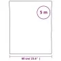 PVC Blind Pattern Frosted Window Film 60x500cm by , window films - Ref: Foro24-155845, Price: 14,65 €, Discount: %