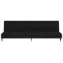 2-Sitzer-Schlafsofa aus schwarzem Samt von , Sofas - Ref: Foro24-375880, Preis: 252,64 €, Rabatt: %