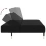 2-Sitzer-Schlafsofa aus schwarzem Samt von , Sofas - Ref: Foro24-375880, Preis: 252,64 €, Rabatt: %