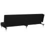 Sofá cama de 2 plazas terciopelo negro de , Sofás - Ref: Foro24-375880, Precio: 257,74 €, Descuento: %