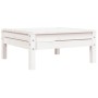 3-seater garden sofa in solid white pine wood by , Modular outdoor sofas - Ref: Foro24-838034, Price: 126,76 €, Discount: %