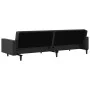 2-Sitzer-Schlafsofa aus schwarzem Kunstleder von , Sofas - Ref: Foro24-375951, Preis: 263,99 €, Rabatt: %