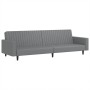 2-Sitzer-Schlafsofa aus grauem Kunstleder von , Sofas - Ref: Foro24-375953, Preis: 271,23 €, Rabatt: %