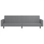 2-Sitzer-Schlafsofa aus grauem Kunstleder von , Sofas - Ref: Foro24-375953, Preis: 271,23 €, Rabatt: %