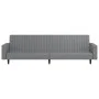2-Sitzer-Schlafsofa aus grauem Kunstleder von , Sofas - Ref: Foro24-375953, Preis: 265,17 €, Rabatt: %