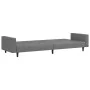 2-Sitzer-Schlafsofa aus grauem Kunstleder von , Sofas - Ref: Foro24-375953, Preis: 265,17 €, Rabatt: %