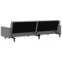 2-Sitzer-Schlafsofa aus grauem Kunstleder von , Sofas - Ref: Foro24-375953, Preis: 265,17 €, Rabatt: %