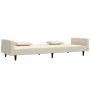 2-seater sofa bed with two cream velvet pillows by , Sofas - Ref: Foro24-375823, Price: 277,03 €, Discount: %