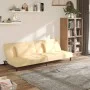 2-Sitzer-Schlafsofa mit zwei cremefarbenen Samtkissen von , Sofas - Ref: Foro24-375814, Preis: 244,42 €, Rabatt: %