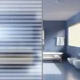 PVC Stripe Design Frosted Window Film by , window films - Ref: Foro24-3206471, Price: 130,78 €, Discount: %