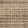 2 seater garden sofa with awning and beige PE rattan stools by , Outdoor sofas - Ref: Foro24-365802, Price: 288,65 €, Discoun...