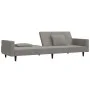 2-seater sofa bed with two light gray velvet pillows by , Sofas - Ref: Foro24-375816, Price: 277,94 €, Discount: %