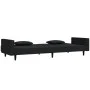 2-seater sofa bed with two black velvet pillows by , Sofas - Ref: Foro24-375821, Price: 270,30 €, Discount: %