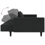 2-Sitzer-Schlafsofa mit zwei schwarzen Samtkissen von , Sofas - Ref: Foro24-375821, Preis: 270,30 €, Rabatt: %