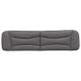 Gray synthetic leather padded bed headboard 200 cm by , Headboards and footboards - Ref: Foro24-374626, Price: 93,44 €, Disco...