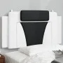 Cabecero de cama acolchado cuero sintético blanco negro 100 cm de , Cabeceros y pies de cama - Ref: Foro24-374780, Precio: 42...