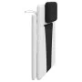 Cabecero de cama acolchado cuero sintético blanco negro 100 cm de , Cabeceros y pies de cama - Ref: Foro24-374780, Precio: 42...