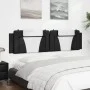 Cabecero de cama acolchado cuero sintético negro blanco 200 cm de , Cabeceros y pies de cama - Ref: Foro24-374819, Precio: 68...
