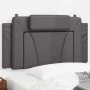 Gray synthetic leather padded bed headboard 100 cm by , Headboards and footboards - Ref: Foro24-374777, Price: 48,27 €, Disco...