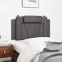 Gray synthetic leather padded bed headboard 100 cm by , Headboards and footboards - Ref: Foro24-374777, Price: 48,27 €, Disco...