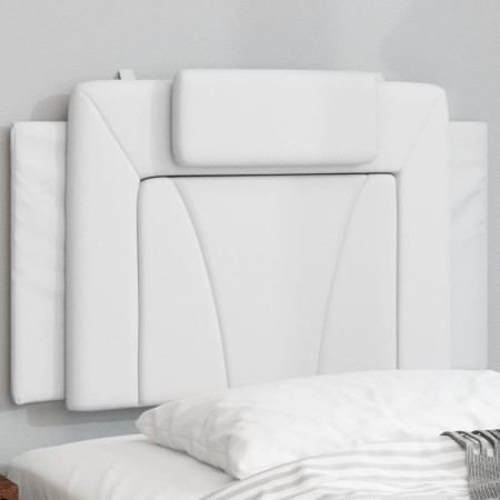 Weißes gepolstertes Bettkopfteil aus Kunstleder, 80 cm von , Kopf- und Fußteile - Ref: Foro24-374761, Preis: 30,47 €, Rabatt: %