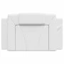 Cabecero de cama acolchado cuero sintético blanco 80 cm de , Cabeceros y pies de cama - Ref: Foro24-374761, Precio: 27,29 €, ...