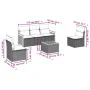 Garden sofa set with cushions 6 pieces beige synthetic rattan by , Garden sets - Ref: Foro24-3259937, Price: 402,11 €, Discou...