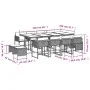 Garden dining set with cushions 13 pieces beige synthetic rattan by , Garden sets - Ref: Foro24-3211344, Price: 730,78 €, Dis...