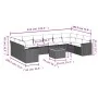 11-piece garden sofa set with beige synthetic rattan cushions by , Modular outdoor sofas - Ref: Foro24-3224294, Price: 712,24...