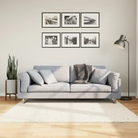 Alfombra peluda de pelo largo moderna PAMPLONA crema 160x160 cm de , Alfombras - Ref: Foro24-375236, Precio: 73,08 €, Descuen...