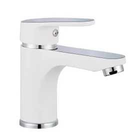 SCHÜTTE ALASKA white and chrome basin mixer tap by SCHÜTTE, Faucets - Ref: Foro24-425797, Price: 77,45 €, Discount: %