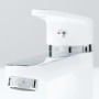 SCHÜTTE ALASKA white and chrome basin mixer tap by SCHÜTTE, Faucets - Ref: Foro24-425797, Price: 77,45 €, Discount: %