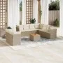 11-piece garden sofa set with beige synthetic rattan cushions by , Garden sets - Ref: Foro24-3256044, Price: 679,51 €, Discou...