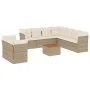 11-piece garden sofa set with beige synthetic rattan cushions by , Garden sets - Ref: Foro24-3256044, Price: 679,51 €, Discou...