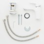 SCHÜTTE ALASKA white and chrome basin mixer tap by SCHÜTTE, Faucets - Ref: Foro24-425797, Price: 77,45 €, Discount: %