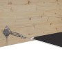 Toldo vertical gris antracita 140x600 cm tela oxford