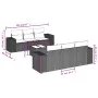 7-piece garden sofa set and beige synthetic rattan cushions by , Modular outdoor sofas - Ref: Foro24-3222307, Price: 538,79 €...