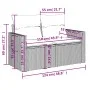 7-teiliges Gartensofa-Set mit grauen PE-Rattan-Kissen von , Gartensets - Ref: Foro24-3220499, Preis: 416,71 €, Rabatt: %