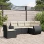 5-teiliges Gartenmöbel-Set und schwarze synthetische Rattankissen von , Gartensets - Ref: Foro24-3221365, Preis: 345,65 €, Ra...