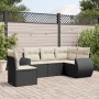 5-teiliges Gartenmöbel-Set und schwarze synthetische Rattankissen von , Gartensets - Ref: Foro24-3221365, Preis: 325,51 €, Ra...