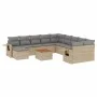 12-piece garden sofa set and brown synthetic rattan cushions by , Modular outdoor sofas - Ref: Foro24-3224862, Price: 717,63 ...